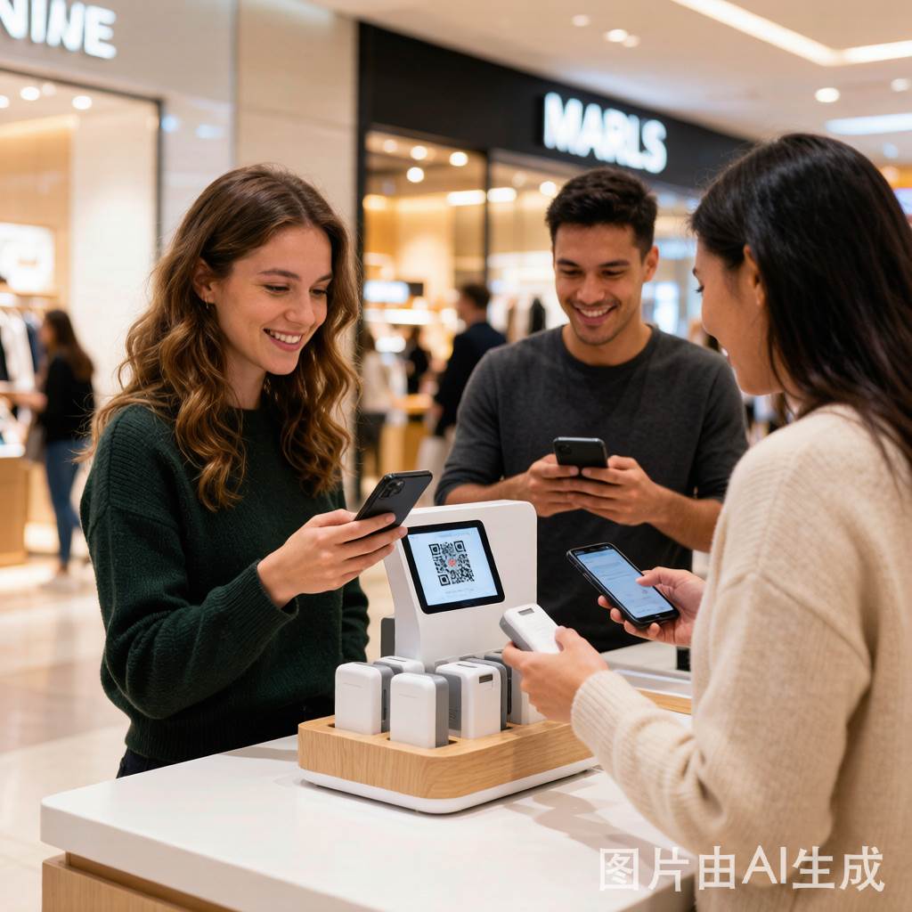 Shared Power Bank User Experience: How to Optimize for Higher Rental Rates & Customer Satisfaction | Baofeng Charge 3 Shared power bank user experience: customers renting power banks at a modern station