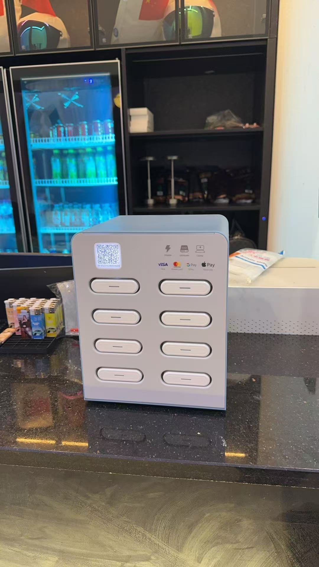 Baofeng Charge Lands in Myanmar: A Southeast Asia Shared Power Bank Milestone 4 Baofeng Charge power bank cabinet installed at a Yangon shopping mall